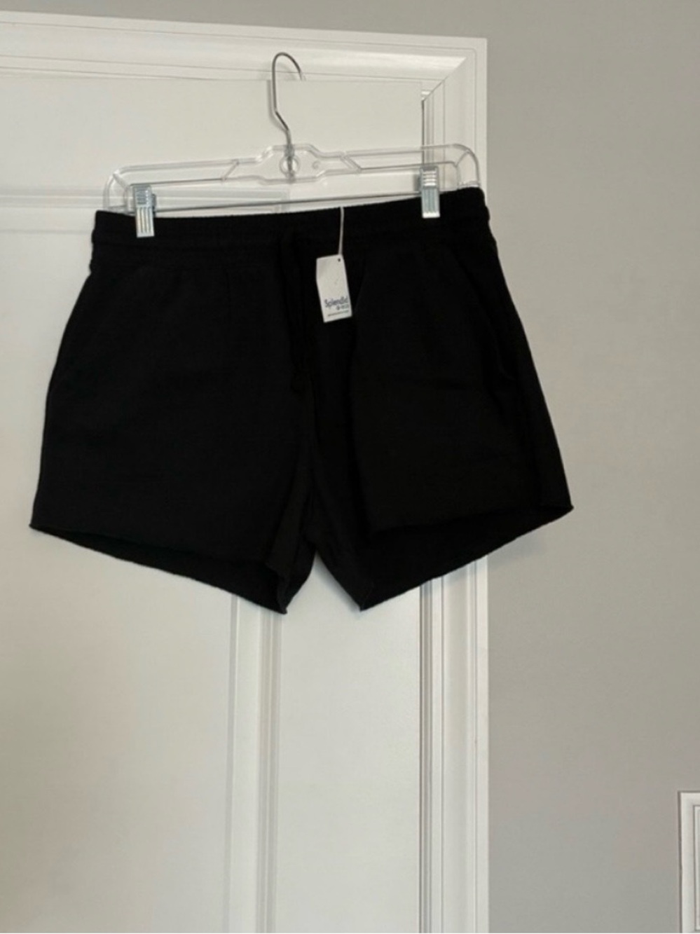 Splendid Black Eco-Friendly Sweat Shorts